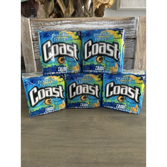 Pacific Force Coast Bar Soap 3.2 oz each - X5 - 15 Bars Total - HTF - Picture 1 of 4